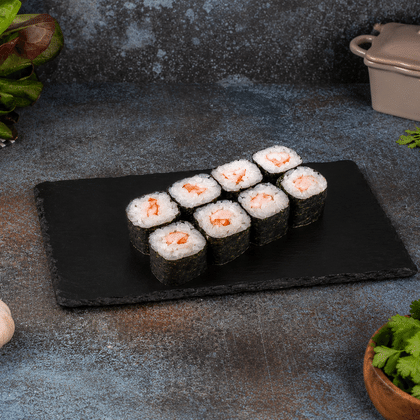 Ролл с тигровой креветкой