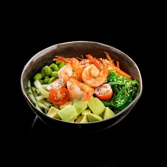 Поке с креветкой