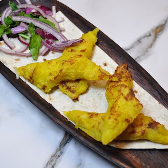 Люля-кебаб из картофеля