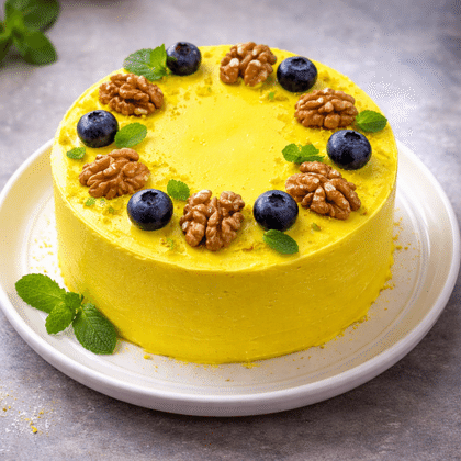 Постный морковный торт