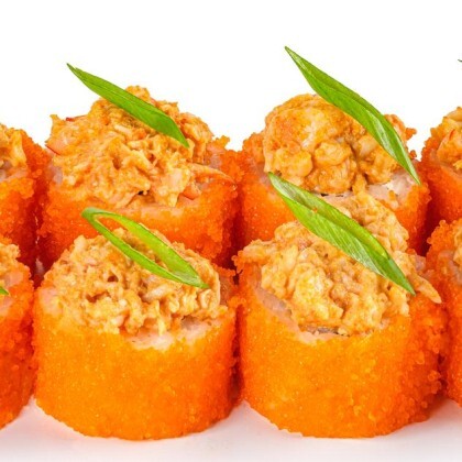 Ролл том ям с креветкой