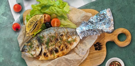 Дорадо на гриле