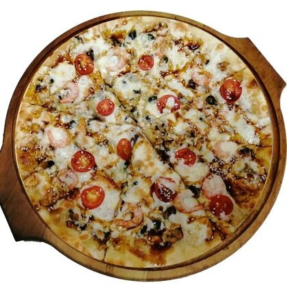 Пицца из морепродуктов