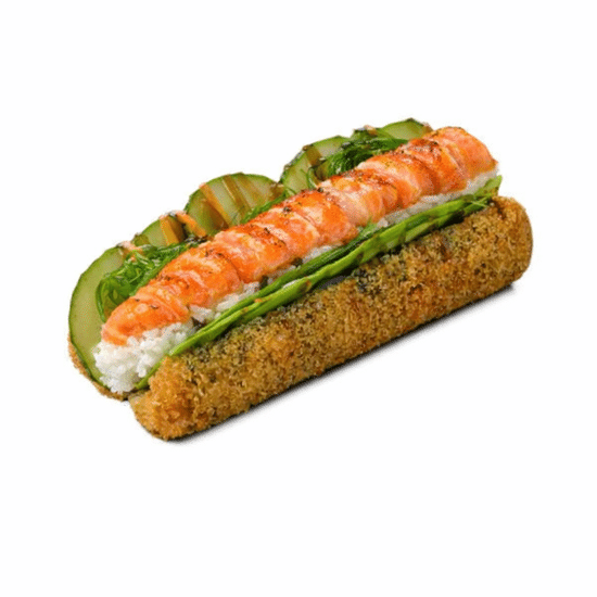 Лосось хотдог