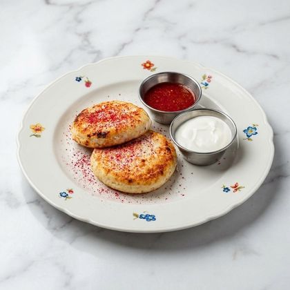 Сырники с солёной карамелью