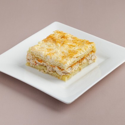 Запеканка картофельная с куриным филе