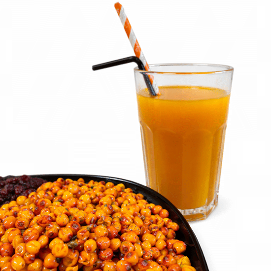 Морс из ягод облепихи