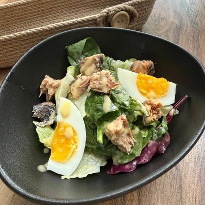 Салат с тунцом