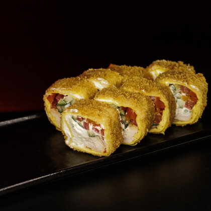 Жареная тортилья с курицей