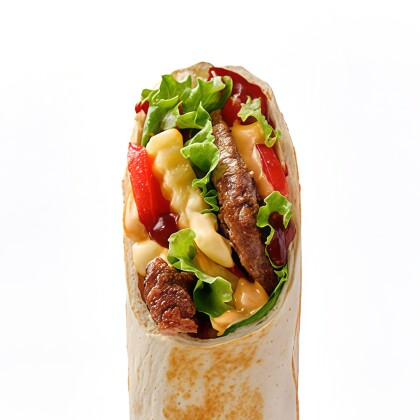 Шаурма «Барбекю» со свининой