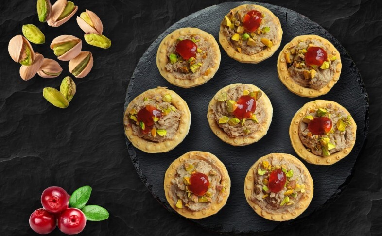 Тарталетки с паштетом