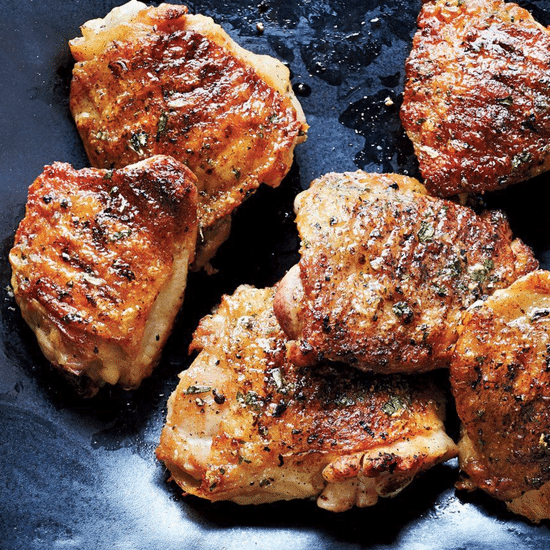 Филе бедра в соусе барбекю