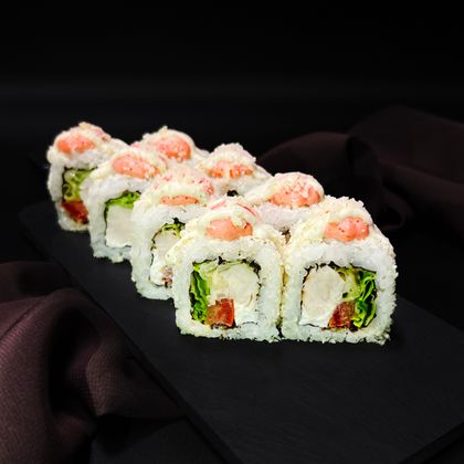 Ролл ”Цезарь” с курочкой запечённый