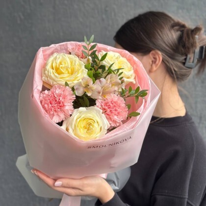 Нежный букет комплимент 💕