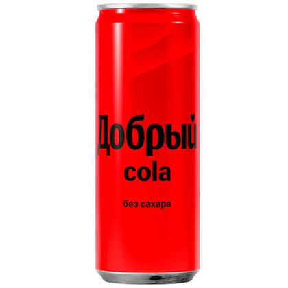 Напиток COLA без сахара 0,33