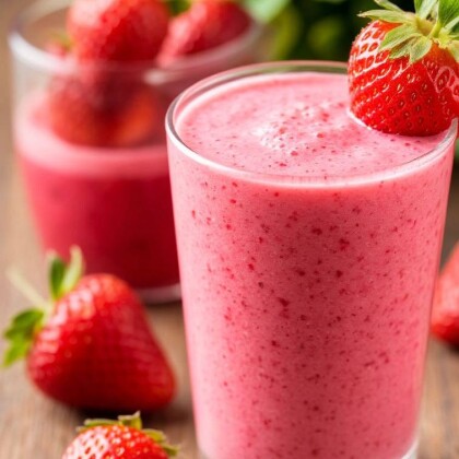 Клубничный смузи