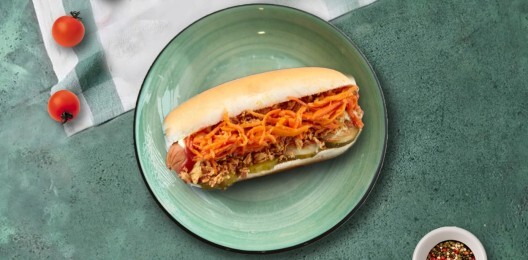 Хот-Дог с морковью по-корейски