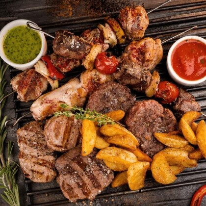 Сет из шашлыка "Свинина"  10 персон