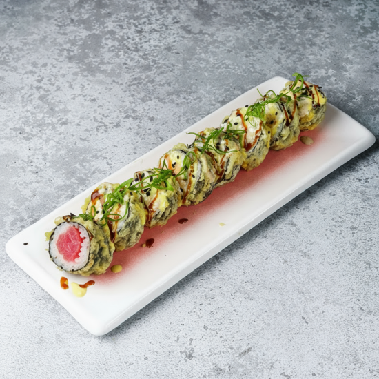 Хрустящий ролл с тунцом