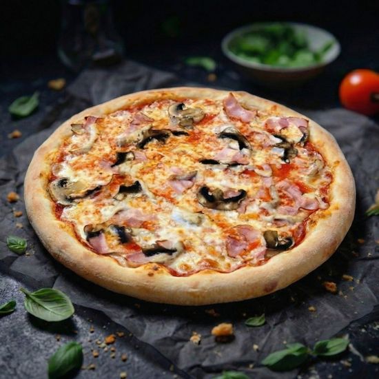 Курица, Бекон, Грибы