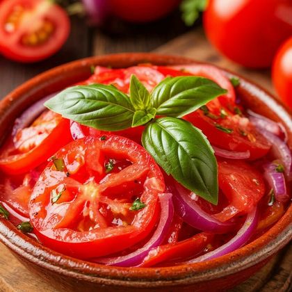 Салат «Ачик-чучук»