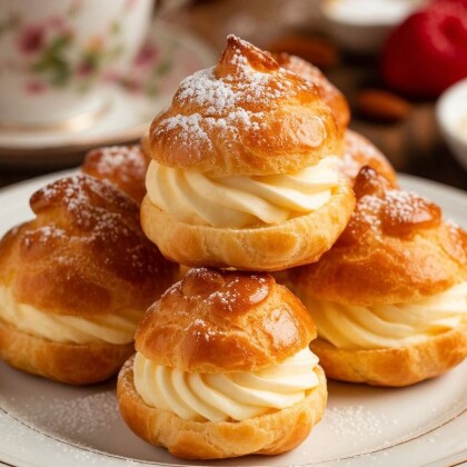 Профитроли сливочные