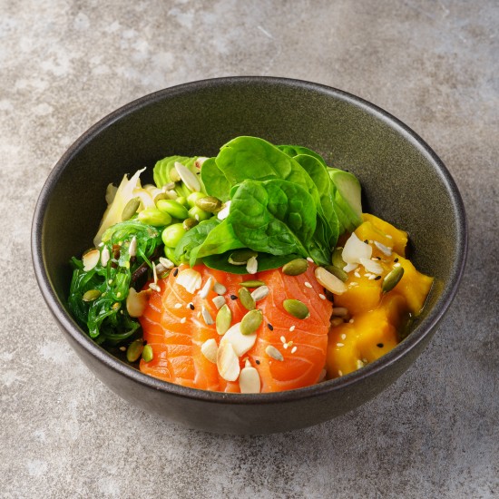 Поке с лососем БОЛЬШОЙ