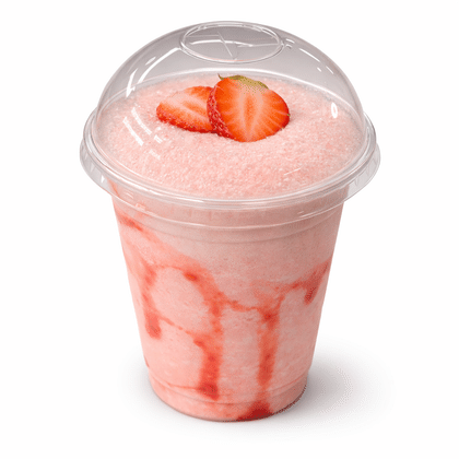 Коктейль с клубникой