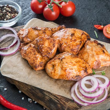 Шашлык из куриного филе