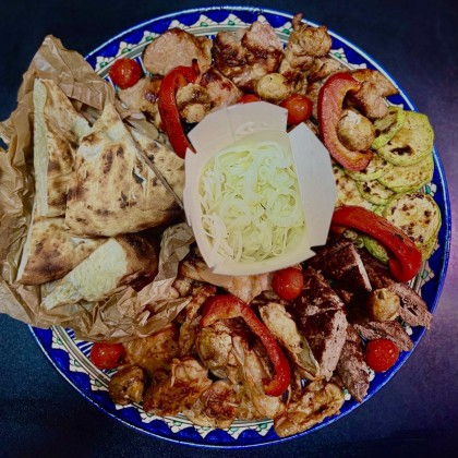 Сет на лягане на 5 человек