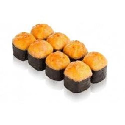 Запеченный ролл с лососем