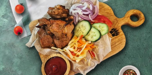 Шашлык из свиной шеи