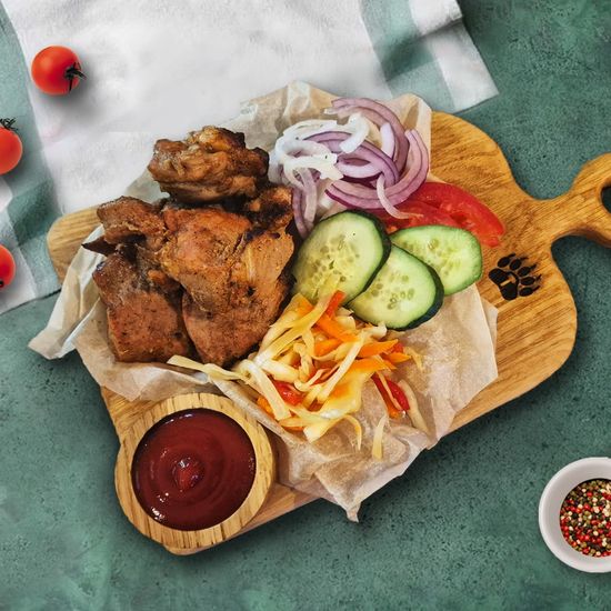 Шашлык из свиной шеи