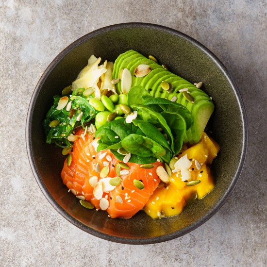 Поке с лососем СТАНДАРТ