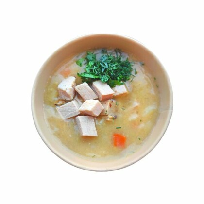 Суп гороховый с копченостями