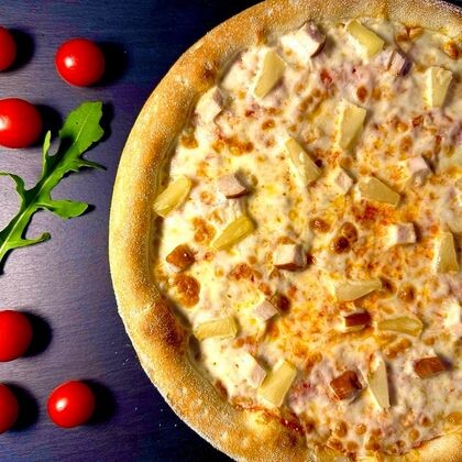 Пицца «Гавайская с цыпленком»