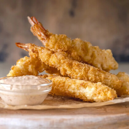 Креветки в панировке