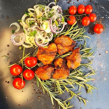 Шашлык из свиной шеи