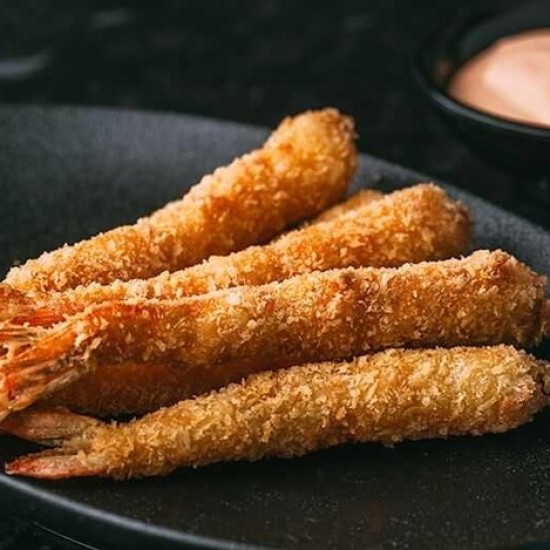 Креветки в панировке