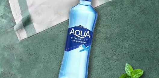 Вода Aqva minerale газированная