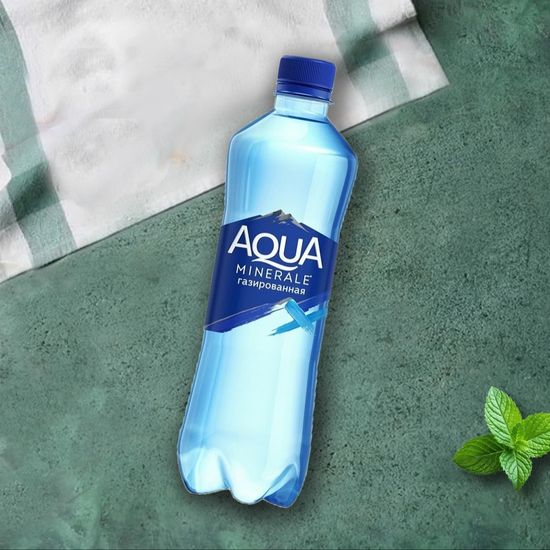 Вода Aqva minerale газированная