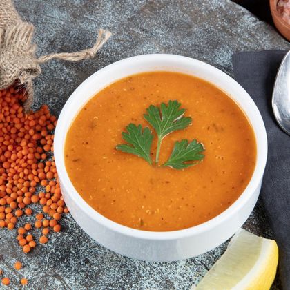 Турецкий суп из красной чечевицы