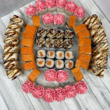 Сет «Лосось & угорь»-64шт