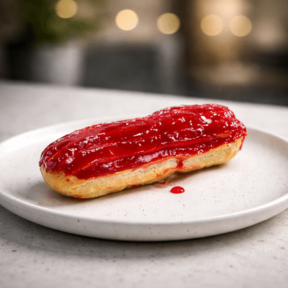 Эклер вишневый