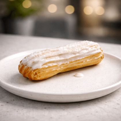 Эклер кокосовый