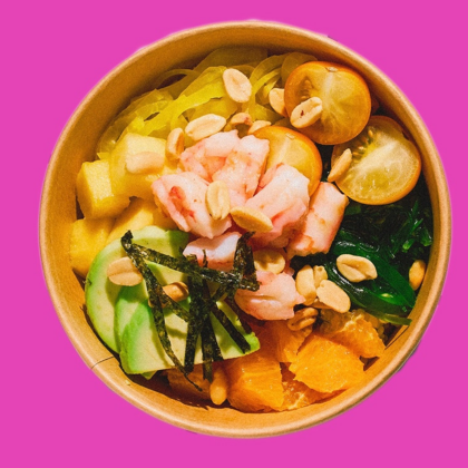 Поке с креветкой