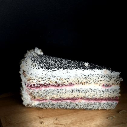 Чизкейк маковый