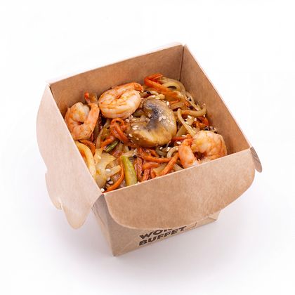 Удон с морепродуктами