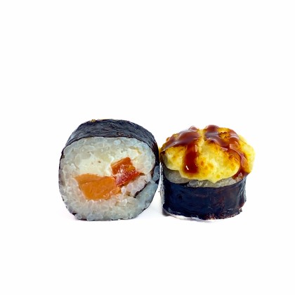 Ролл «Запеченный лосось ХОТ»