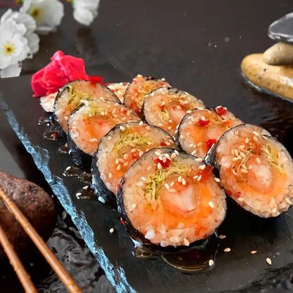 Кимпаб с креветкой